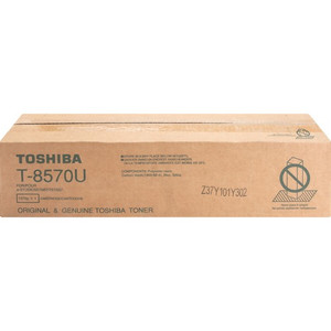 Toshiba T8570U Original Laser Toner Cartridge - Black - 1 Each (TOST8570U) View Product Image