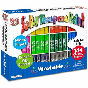 Kwik Stix Kwik Stix 144-Piece Tempera Paint Sticks - 144 Color(s) - Assorted Product Image 