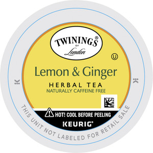 Twinings of London Lemon & Ginger Herbal Tea K-Cup - Herbal Tea - (TWG11019) Product Image 