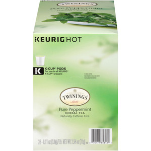 Twinings Pure Peppermint Herbal Tea K-Cup (TWG08760) View Product Image