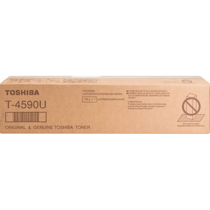 Toshiba T4590 Original Laser Toner Cartridge - Black - 1 Each (TOST4590) View Product Image