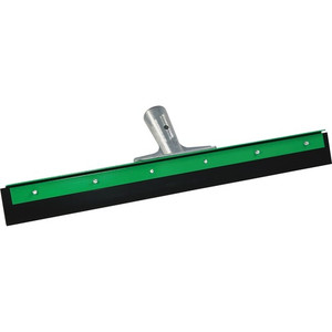 Unger Floor Squeegee, f/AL14T Handle, Steel, 18", 6/CT, Green (UNGFP45CT) View Product Image