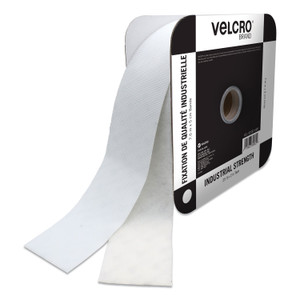 VELCRO Brand Industrial Strength Heavy-Duty Fasteners, 2" x 25 ft, White (VEK30082) View Product Image