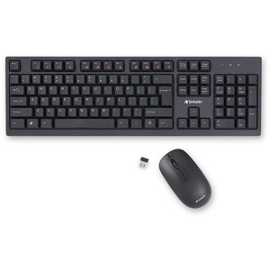 Verbatim Wireless Keyboard and Mouse (VER70724) View Product Image