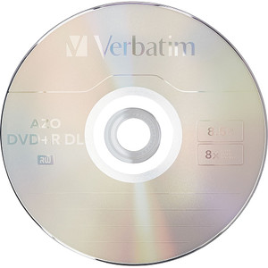 Verbatim DVD Recordable Media - DVD+R DL - 8x - 8.50 GB - 50 Pack Spindle (VER97000) View Product Image