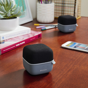 Verbatim Bluetooth Speaker, Wireless, Cube, 33' Range, Black (VER70224) View Product Image