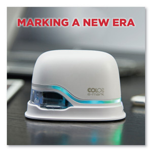 Colop e-mark Digital Marking Device, Customizable Size and Message with Images, White (COS039201) View Product Image