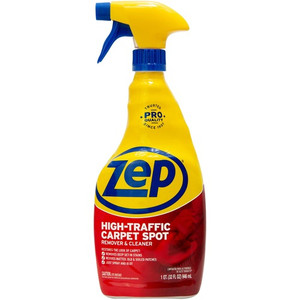 Zep High-Traffic Carpet Cleaner - For Carpet - 32 fl oz (1 quart) - Red Product Image 