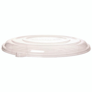 Eco-Products 100% Recycled Content Pizza Tray Lids, 16 x 16 x 0.2, Clear, Plastic, 50/Carton View Product Image