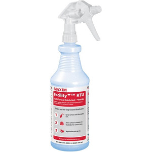 Midlab Inc Disinfectant/Cleaner,RTU,Hydrogen Peroxide,1 QT,12/CT,CL (MLB04640012) View Product Image