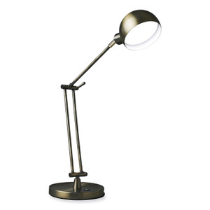 OttLite Wellness Series Refine LED Desk Lamp, 27" High, Antiqued Brass, Ships in 1-3 Business Days (OTTF1D83BR9SHPR) View Product Image