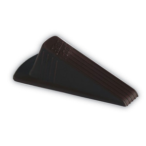 AbilityOne 5340016936358, SKILCRAFT Doorstop, Extra-Large, 3.5 x 6.75 x 2, Brown View Product Image