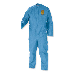 KleenGuard A20 Breathable Particle Protection Coveralls, Medium, Blue, 24/Carton (KCC58532) View Product Image