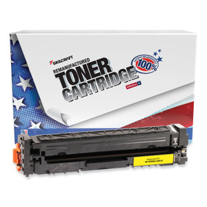 AbilityOne 7510016941792 Remanufactured CF402X (201X) High-Yield Toner, 2,300 Page-Yield, Yellow View Product Image