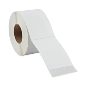 Universal Thermal Transfer Blank Shipping Labels, Label Printers, 4 x 6, White, 1,000/Roll, 4 Rolls/Carton (UNV598342) View Product Image