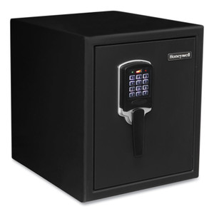 Honeywell Digital Security Steel Fire and Waterproof Safe with Keypad and Key Lock, 14.6 x 20.2 x 17.7, 0.9 cu ft, Black (HWL2605) View Product Image