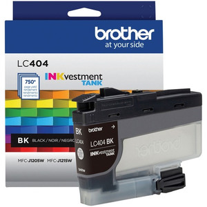 Brother INKvestment LC404BK Original Standard Yield Inkjet Ink Cartridge - Single Pack - Black - 1 Each Product Image 