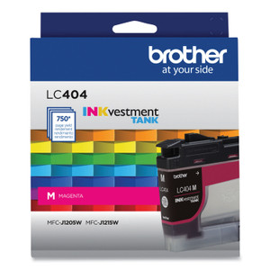 Brother LC404MS INKvestment Ink, 750 Page-Yield, Magenta (BRTLC404MS) View Product Image