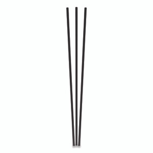 Berkley Square Unwrapped Round Stirrers, 7.75", Polypropylene, Black, 500/Pack View Product Image