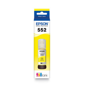 Epson T552420S (T552) Claria High-Yield Ink, 70 mL, Yellow View Product Image