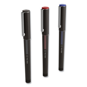 TRU RED Rollerball Pen, Stick, Fine 0.5 mm, Assorted Ink and Barrel Colors, 3/Pack View Product Image