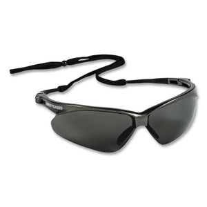 KleenGuard Nemesis Safety Glasses, Gunmetal Frame, Smoke Lens, 12/Box (KCC28635) View Product Image