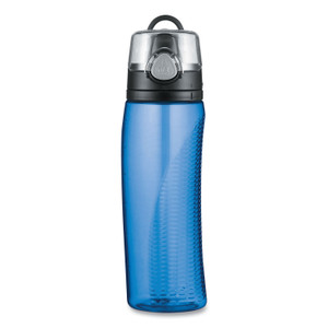 Thermos Intak by Thermos Hydration Bottle with Meter, 24 oz, Blue, Polyester View Product Image