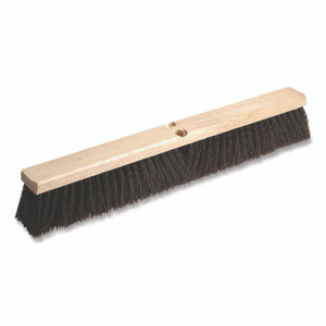 O'Dell Polypropylene Push Broom Head, 3" Maroon Bristles, 24" Brush View Product Image