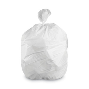 Heritage Linear Low-Density Can Liners, 35 gal, 1.4 mil, 33" x 45", White, Flat Pack, 200/Carton View Product Image