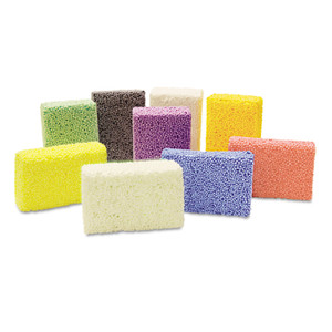 Creativity Street Squishy Foam Classpack, 9 Assorted Colors, 36 Blocks View Product Image