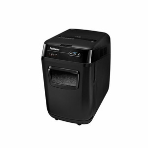 Fellowes AutoMax 150C Hands Free Paper Shredder - Cross Cut - 150 Per Pass - for shredding Staples, Paper Clip, Credit Card, Paper, CD, DVD, Junk Mail - 0.156" x 1.500" Shred Size - P-4 Product Image 