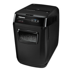 Fellowes AutoMax 150C Auto Feed Cross-Cut Shredder, 150 Auto/8 Manual Sheet Capacity (FEL4680001) View Product Image