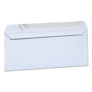 Office Impressions Peel Seal Strip Business Envelope, #10, Square Flap, Self-Adhesive Closure, 4.13 x 9.5, White, 500/Box OFF82304 (OFF82304) View Product Image
