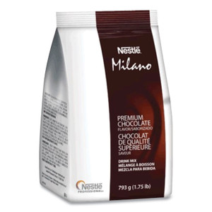 Nescaf Premium Hot Chocolate Mix, 1.75 lb Bag, 4/Carton View Product Image