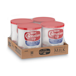 Carnation Instant Nonfat Dry Milk, Unsweetened, 22.75 oz Canister, 4/Carton (NES22928CT) View Product Image