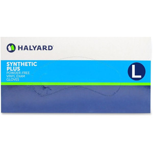 Halyard Synthetic Plus PF Vinyl Exam Gloves (HLY55033) View Product Image