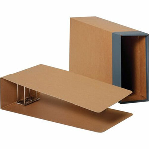 Pendaflex Columbia Binding Cases - External Dimensions: 9.5" Width x 15.9" Depth x 4.6" Height - Media Size Supported: Legal - Fiberboard, Kraft - Brown - For Document Product Image 