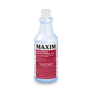 Maxim AFBC Acid-Free Restroom Cleaner, Safe-to-Ship, Fresh Scent, 32 oz Bottle, 6/Carton (MLB03600086) View Product Image