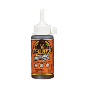 Gorilla Original Formula Glue, 4 oz, Dries Light Brown View Product Image
