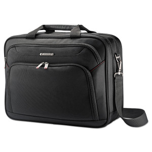 Samsonite Xenon 3 Toploader Briefcase, Fits Devices Up to 15.6", Polyester, 16.5 x 4.75 x 12.75, Black View Product Image