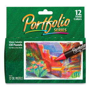 Crayola Portfolio Series Oil Pastels, 12 Assorted Colors, 12/Pack View Product Image