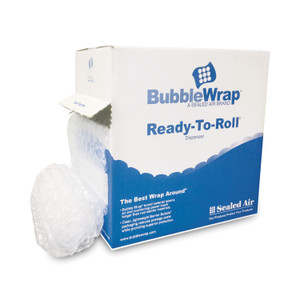 Sealed Air Bubble Wrap Cushion Bubble Roll, 0.5" Thick, 12" x 65 ft (SEL90065) View Product Image