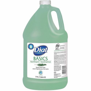 Dial Basics Liquid Hand Soap - 1 gal - Hand, Healthcare, School, Office, Restaurant, Daycare - Green Product Image 