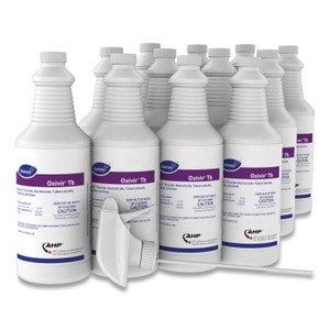 Diversey Oxivir TB One-Step Disinfectant Cleaner, 32 oz Bottle, 12/Carton (DVO4277285) View Product Image