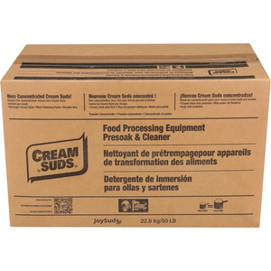 JoySuds Cream Suds Food Equipment Cleaner - Concentrate - 800 oz (50 lb) - Brown Product Image 
