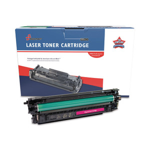 AbilityOne 7510016961575 Remanufactured CF453A (655A) Toner, 10,500 Page-Yield, Magenta View Product Image