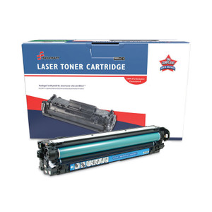AbilityOne 7510016961581 Remanufactured CE271A (650A) Toner, 15,000 Page-Yield, Cyan View Product Image