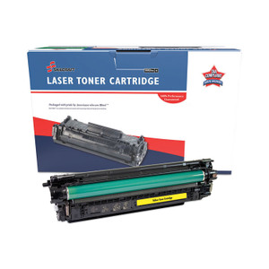 AbilityOne 7510016961573 Remanufactured CF452A (655A) Toner, 10,500 Page-Yield, Yellow View Product Image