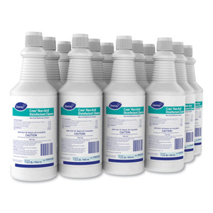 Diversey Crew Neutral Non-Acid Bowl and Bathroom Disinfectant, 32 oz Squeeze Bottle, 12/Carton View Product Image