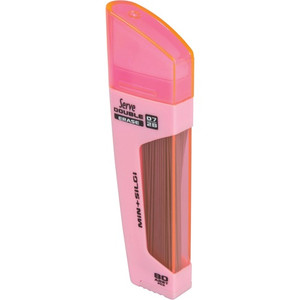 Serve Double Erase Leads & Eraser - Pink Product Image 